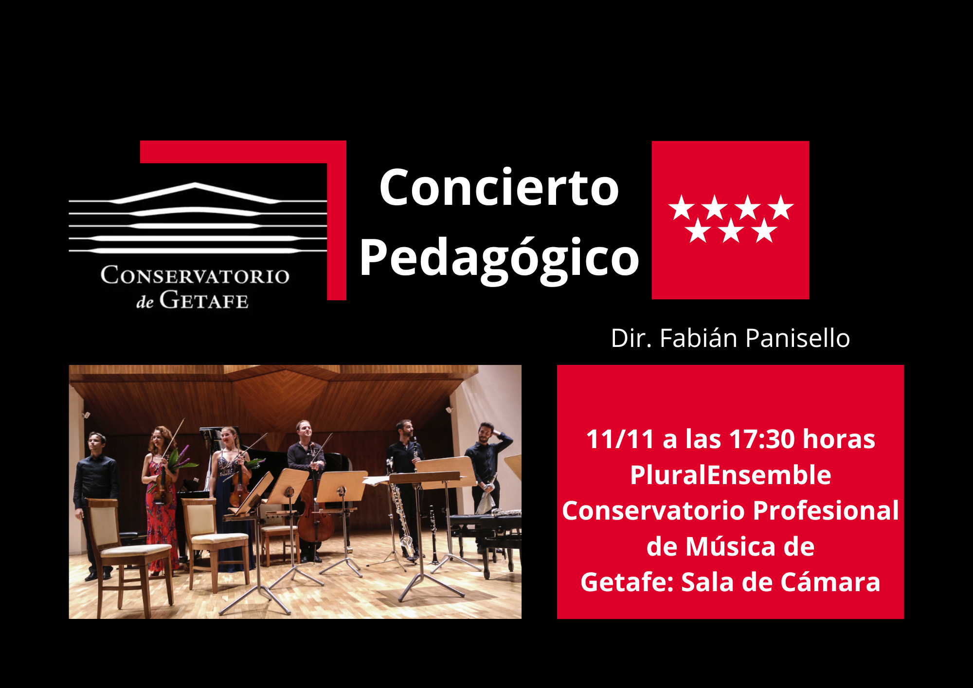 CARTEL CONCERTO GETAFE 25