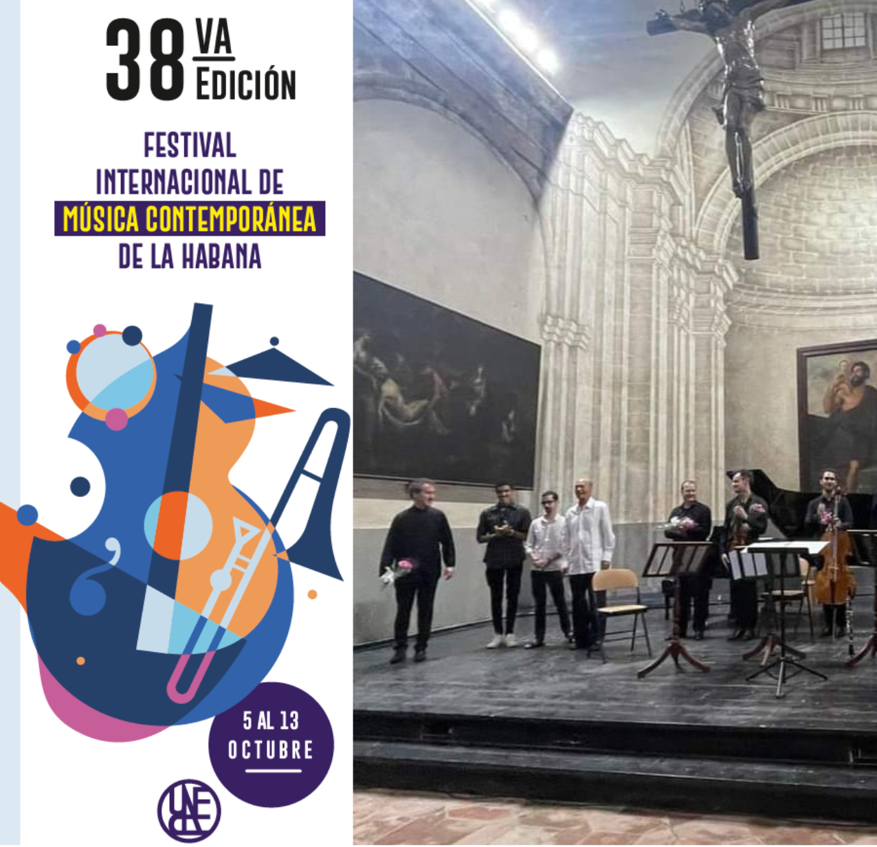 Inauguration of the XXXVIII Havana Contemporary Music Festival