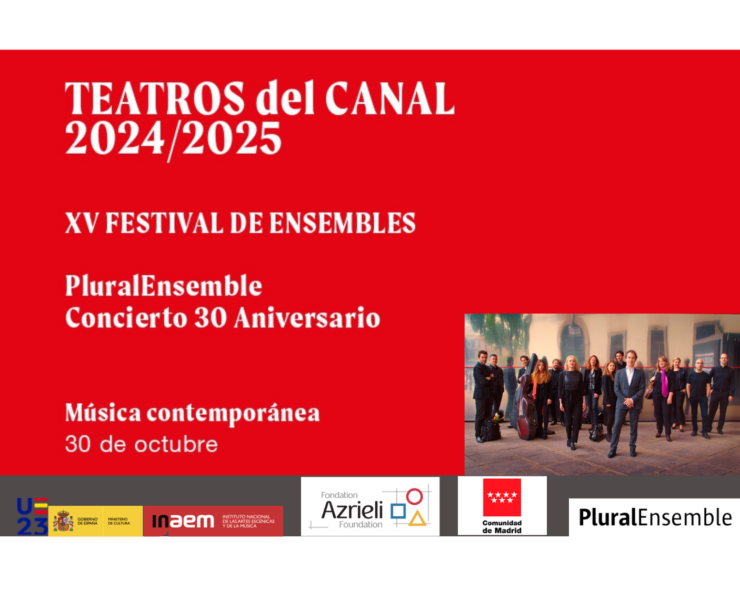 Concierto PluralEnsemble 30 Aniversario. Streaming en directo aqu´í