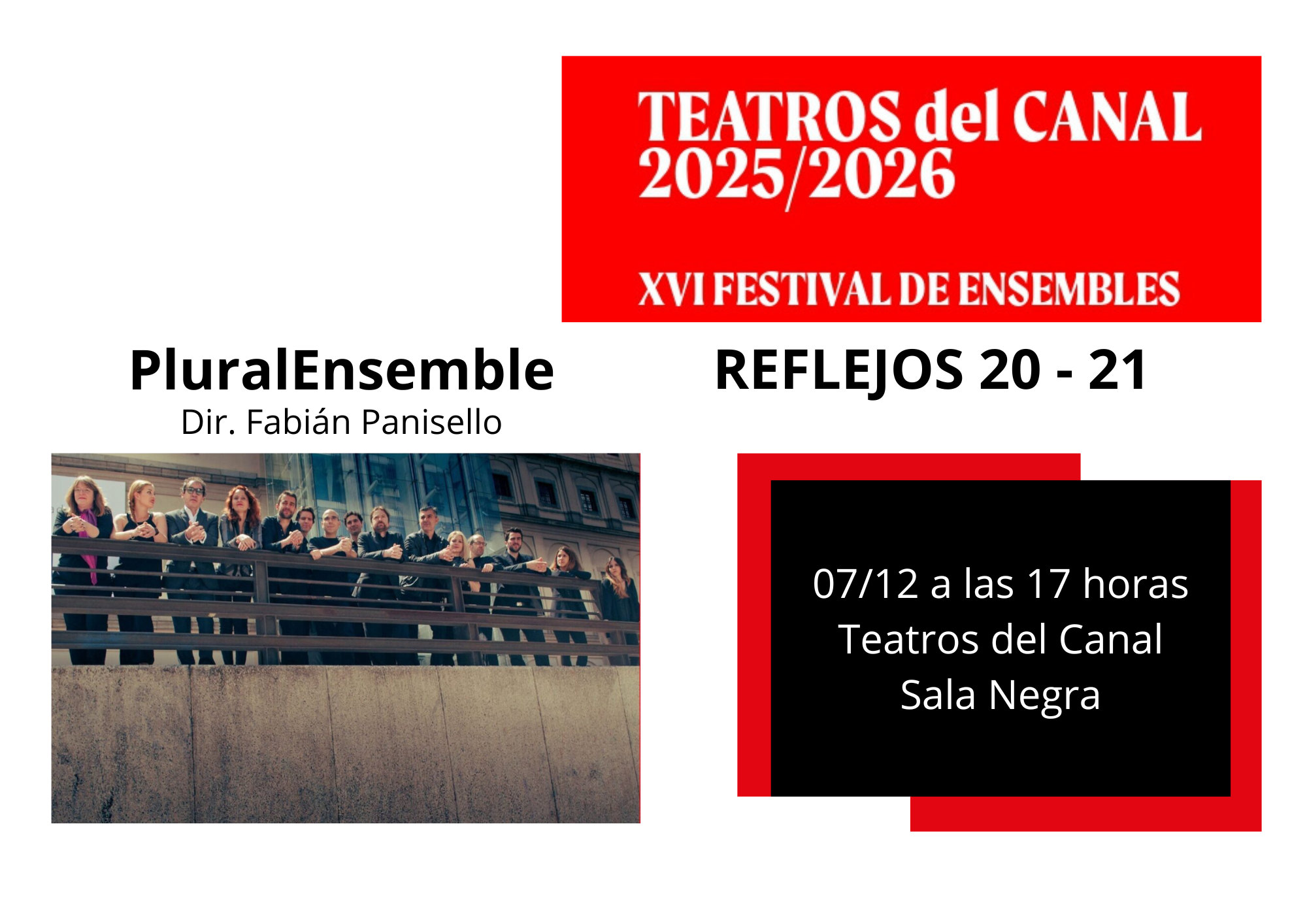 CARTEL CONCERTO MADRID 25